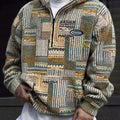Oliwkowy patchwork